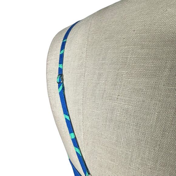 PLENTY BY TRACY REESE Kirby Blue Floral Fit Flare Dress Women's Size 6P Petite - Picture 4 of 8